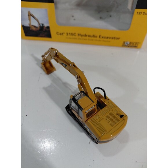 Norscot 55107 HO 1:87 Die Cast Caterpillar 315C Hydraulic Excavator w/Box - Picture 3 of 7